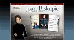 Desktop Screenshot of joanbiskupic.com